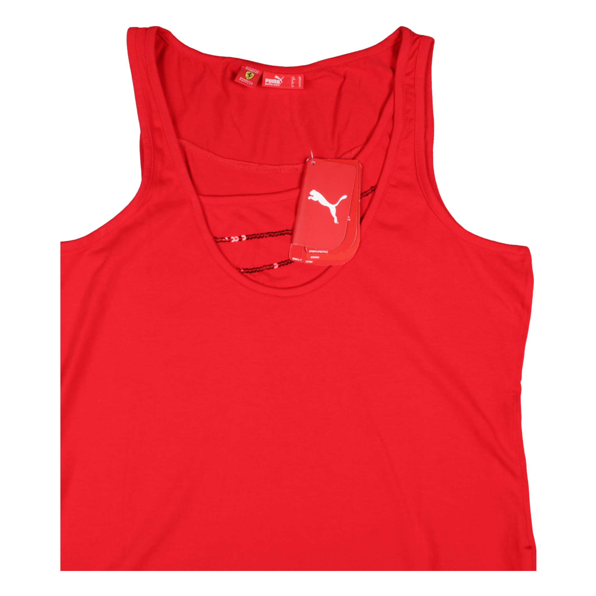 Puma Ferrari Womens Vest Top