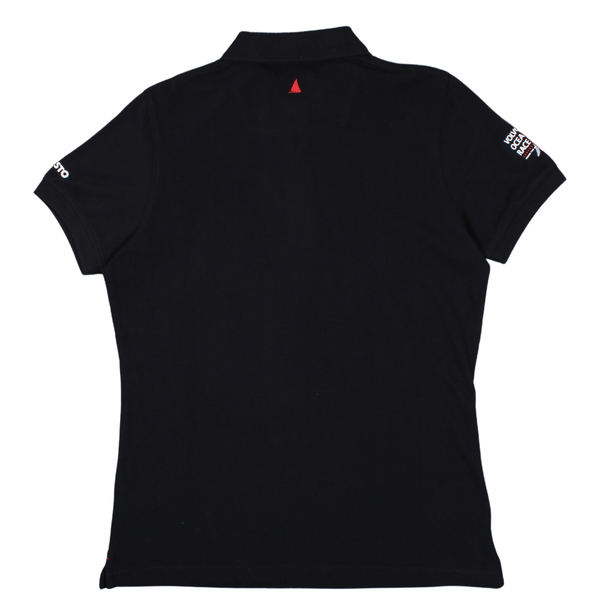 Musto Volvo Ocean Race Polo shirt in Black featuring the Ocean Race branding on the sleeve